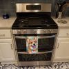 Corgi Luau Kitchen Towel Dish Cloths Guest Hand Towel Decorative Bathroom Towel for Face,Tea, Dishcloth, Kitchen and Bath