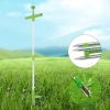 1pc Weed Puller; Stand Up Weeder Hand Tool; Long Handle Garden Weeding Tool With 3 Claws; Hand Weed Hound Weed Puller For Dandelion; Standup Weed Root